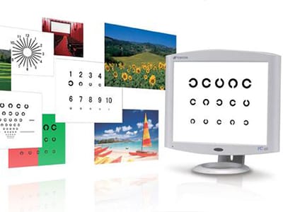 Topcon Pc 50s 19 Lcd Visual Acuity Chart | EMS